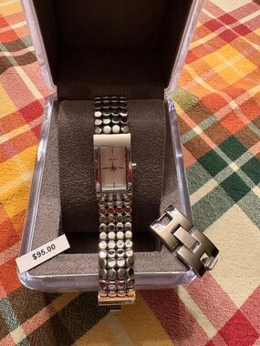 DKNY Women’s Silver Bracelet Watch